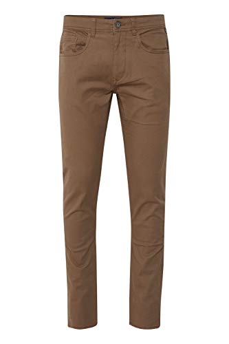 Blend BHSaturn Herren Chino Hose Stoffhose mit Stretch Eingrifftaschen Baumwollmischung Regular fit, Größe:31/30, Farbe:Mocca Brown (71508) von b BLEND