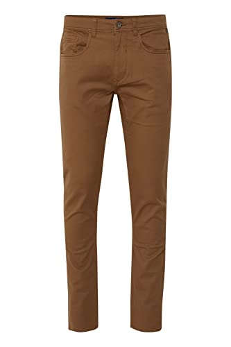 Blend BHSaturn Herren Chino Hose Stoffhose mit Stretch Eingrifftaschen Baumwollmischung Regular fit, Größe:36/32, Farbe:Mocca Brown (71508) von b BLEND
