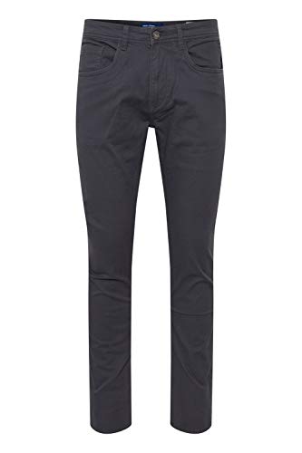 Blend BHSaturn Herren Chino Hose Stoffhose mit Stretch Eingrifftaschen Baumwollmischung Regular fit, Größe:36/34, Farbe:Ebony Grey (75111) von b BLEND