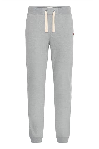 Blend BHTilo Herren Sweatpants Jogginghose Sporthose mit Fleece-Innenseite Kordelzug Eingrifftaschen Baumwollmischung Regular fit, Größe:M, Farbe:Zink Mix (70815) von b BLEND