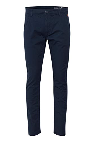 Blend BHTromp Herren Chino Hose Stoffhose mit Stretch Regular Fit, Größe:32/34, Farbe:Navy (70230) von b BLEND