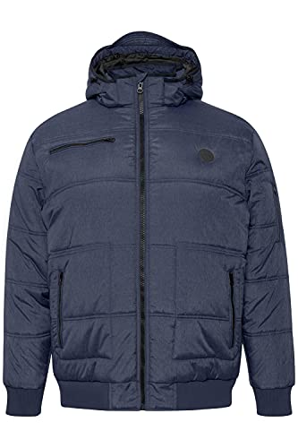 Blend BT Boris Winterjacke Herren Big & Tall Herrenjacke Jacke Große Größen bis 6xl, Größe:6XL, Farbe:Dress Blues (194024) von b BLEND