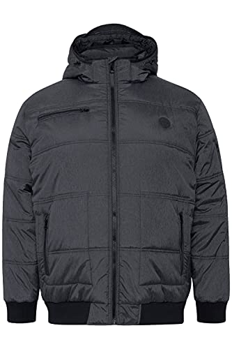 Blend BT Boris Winterjacke Herren Big & Tall Herrenjacke Jacke Große Größen bis 6xl, Größe:4XL, Farbe:Black (194007) von b BLEND