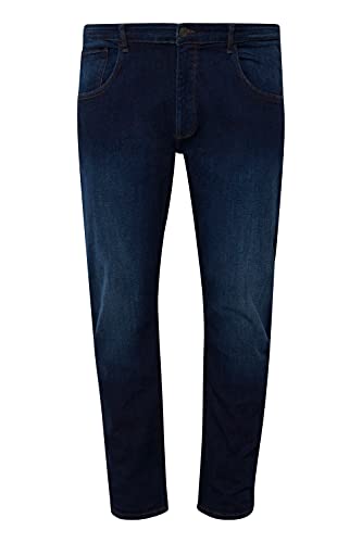 Blend BT Joe Jeans Herren Hose Big & Tall Jeanshose Denim Große Größen bis 6XL Regular Fit, Größe:44/32, Farbe:Denim Dark Blue (76207) von b BLEND