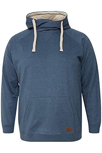 Blend BT Sales Hoodie Herren Big & Tall Kapuzenpullover Vintage Pullover mit Kapuze Große Größen bis 6XL, Größe:4XL, Farbe:Ensign Blue (194026) von b BLEND