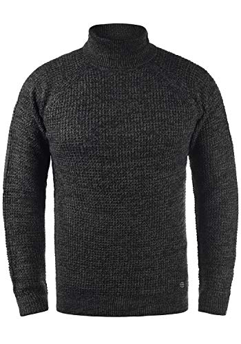 Blend Carrizo Herren Rollkragenpullover Pullover, Größe:S, Farbe:Black (194007) von b BLEND