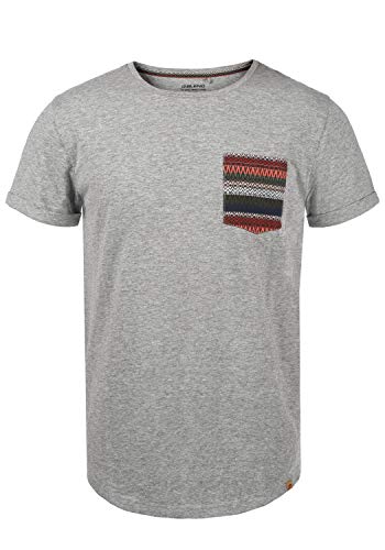 Blend Elandro Herren T-Shirt, Größe:XL, Farbe:Stone Mix (200274) von b BLEND