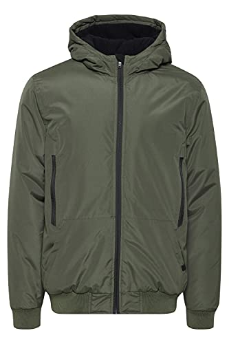 Blend Eleon Herren Winterjacke Herrenjacke Jacke mit Kapuze, Größe:L, Farbe:Deep Depths (190413) von b BLEND