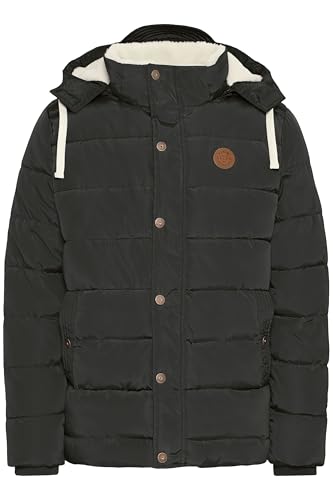 Blend Frederic Herren Winterjacke Steppjacke Lange Jacke gefüttert mit Abnehmbarer Kapuze, Größe:3XL, Farbe:Phantom Grey (70010) von b BLEND