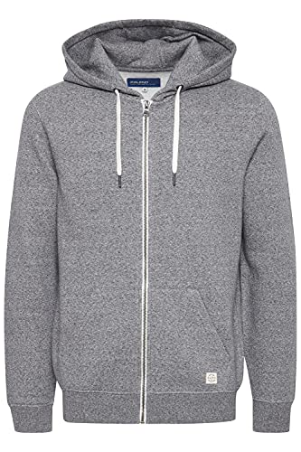 Blend Gordon Herren Sweatjacke Kapuzenjacke Hoodie mit Kapuze, Größe:M, Farbe:Charcoal Mix (200278) von b BLEND