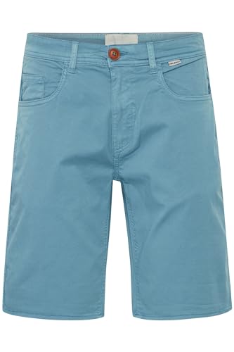 Blend Herren Chinoshorts Shorts Kurze Hose mit Eingrifftaschen Gürtelschlaufen Baumwollmischung leicht elastisch Regular fit, Größe:XXL, Farbe:Captain's Blue (184020) von b BLEND