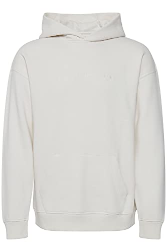 Blend Jeff Herren Kapuzenpullover Hoodie Pullover mit Kapuze, Größe:L, Farbe:Egret (110103) von b BLEND