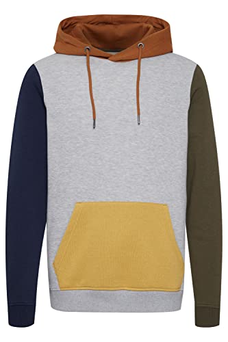 Blend Lampert Herren Kapuzenpullover Hoodie Pullover mit Kapuze. Größe:M. Farbe:Stone Mix (200274) von b BLEND