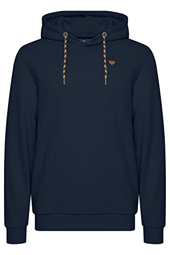 Blend Lobo Herren Kapuzenpullover Hoodie Pullover mit Kapuze aus 100% Baumwolle, Größe:L, Farbe:Dress Blues (194024) von b BLEND