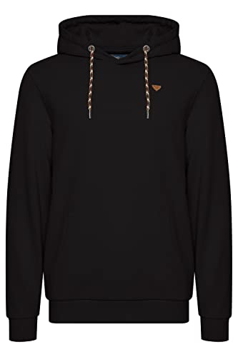 Blend Lobo Herren Kapuzenpullover Hoodie Pullover mit Kapuze aus 100% Baumwolle, Größe:M, Farbe:Black (194007) von b BLEND