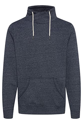 Blend Lono Sweatpullover Sweatshirt Herren Pullover mit Tubeneck. Größe:L. Farbe:Dress Blues (194024) von b BLEND