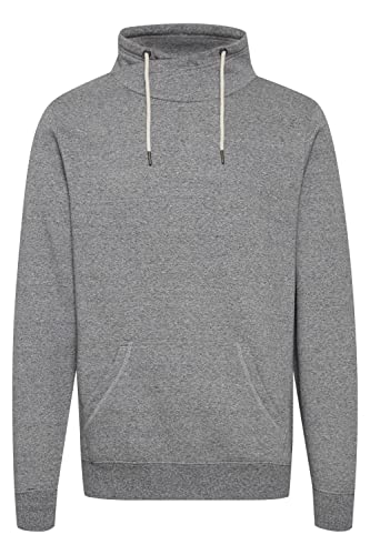 Blend Lono Sweatpullover Sweatshirt Herren Pullover mit Tubeneck. Größe:L. Farbe:Stone Mix (200274) von b BLEND