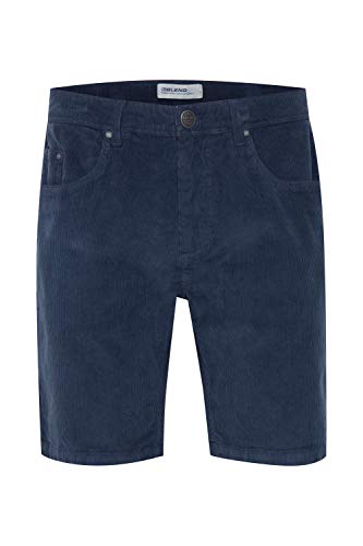 Blend Mantino Herren Cordshorts Kurze Hose, Größe:L, Farbe:Dark Denim (194118) von b BLEND