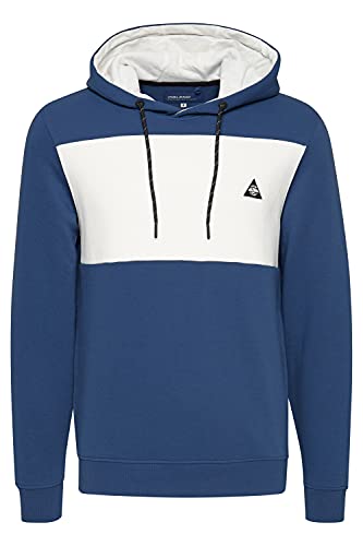 Blend Nevio Herren Kapuzenpullover Hoodie Pullover mit Kapuze, Größe:L, Farbe:Ensign Blue (194026) von b BLEND