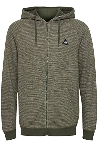 Blend Nuka Herren Sweatjacke Kapuzenjacke Hoodie mit Kapuze, Größe:M, Farbe:Deep Depths (190413) von b BLEND