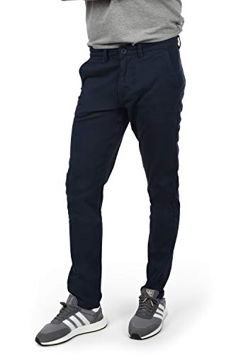 Blend Perrini Herren Chino Hose Stoffhose mit Stretchanteil, Größe:W33/34, Farbe:Navy (70230) von b BLEND