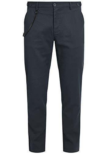 Blend Pinus Herren Chino Hose Stoffhose Tapered Fit mit Kette, Größe:W32/34, Farbe:Dress Blues (194024) von b BLEND