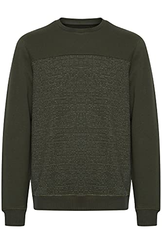 Blend Tok Herren Sweatshirt Pullover Pulli mit Rundhalsausschnitt, Größe:M, Farbe:Deep Depths (190413) von b BLEND