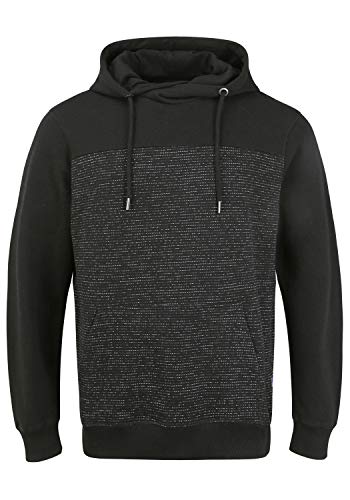 Blend Toklat Herren Kapuzenpullover Hoodie Pullover mit Kapuze, Größe:L, Farbe:Black (194007) von b BLEND