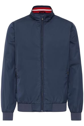 Blend Zyklo Herren Softshell Jacke Funktionsjacke Übergangsjacke mit Stehkragen, Größe:M, Farbe:Mood Indigo Blue (74648) von b BLEND