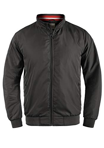 Blend Zyklo Herren Softshell Jacke Funktionsjacke Übergangsjacke mit Stehkragen, Größe:XL, Farbe:Phantom Grey (70010) von b BLEND