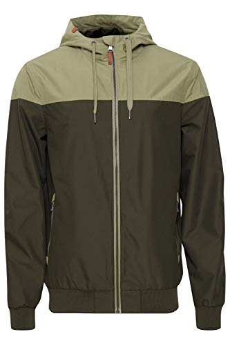 b BLEND Melon Herren Übergangsjacke Herrenjacke Jacke, Größe:L, Farbe:Forest Night (190414) von b BLEND