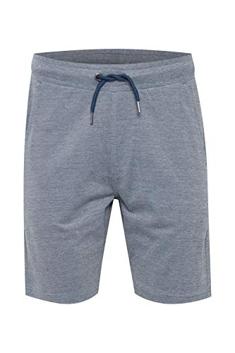 b BLEND San Luis Herren Sweatshorts Kurze Hose Jogginghose mit Kordelzug Regular Fit, Größe:L, Farbe:Dark Denim (194118) von b BLEND