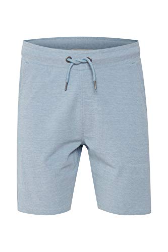 b BLEND San Luis Herren Sweatshorts Kurze Hose Jogginghose mit Kordelzug Regular Fit, Größe:L, Farbe:Faded Denim (174021) von b BLEND