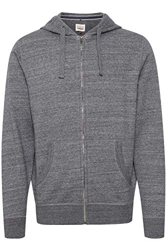 b BLEND Velno Herren Sweatjacke Kapuzenjacke Hoodie mit Kapuze, Größe:XL, Farbe:Pewter Mix (200277) von b BLEND