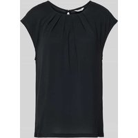 B.Young Blusenshirt mit gelegten Falten Modell 'Pearl' in Black, Größe XL von b.Young