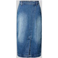 B.Young Jeansrock in Wickel-Optik Modell 'LARA' in Dunkelblau, Größe 38 von b.Young