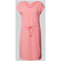 B.Young Knielanges Kleid mit Tunnelzug Modell 'Pandinna' in Pink, Größe XXL von b.Young