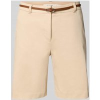 B.Young Regular Fit Bermudas mit Gürtel Modell 'Days' in Sand, Größe 46 von b.Young