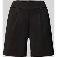 B.Young Regular Fit Shorts mit Bundfalten Modell 'Rizetta' in Black, Größe M von b.Young