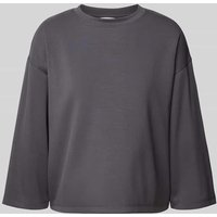 B.Young Sweatshirt mit Rundhalsausschnitt Modell 'BYTullas' in Mittelgrau, Größe XS von b.Young