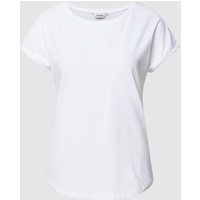 B.Young T-Shirt mit Rundhalsausschnitt in Weiss, Größe S B.Young T-Shirt mit Rundhalsausschnitt in Weiss, Größe S von b.Young