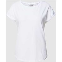 B.Young T-Shirt mit Rundhalsausschnitt in Weiss, Größe XL von b.Young