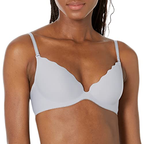 b.tempt'd Damen B.wow'd Convertible Push Up Bra BH, Undurchsichtige, lila-grau, 70C von b.tempt'd