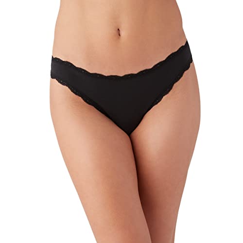 b.tempt'd Damen Inspired Thong Panty mit Ösen Tangahöschen, Night, M von b.tempt'd