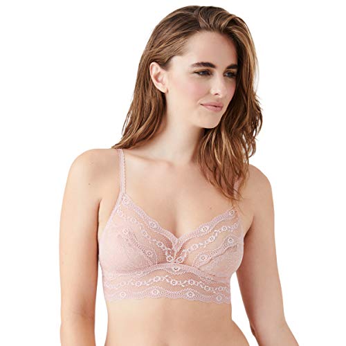 b.tempt'd Damen Lace Kiss Bralette BH, Rose Smoke, Large von b.tempt'd