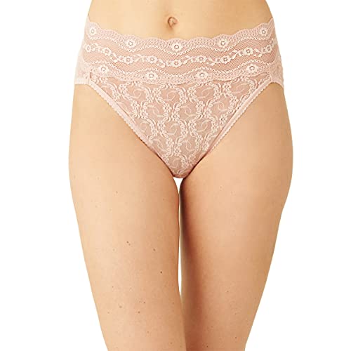 b.tempt'd Damen Lace Kiss Slip mit Hohem Beinausschnitt Unterhose, Rose Smoke, X-Large von b.tempt'd