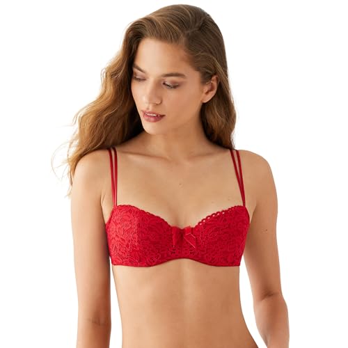 b.tempt'd by Wacoal Damen Ciao Bella Balconette BH, Savvy Red, 85B von b.tempt'd
