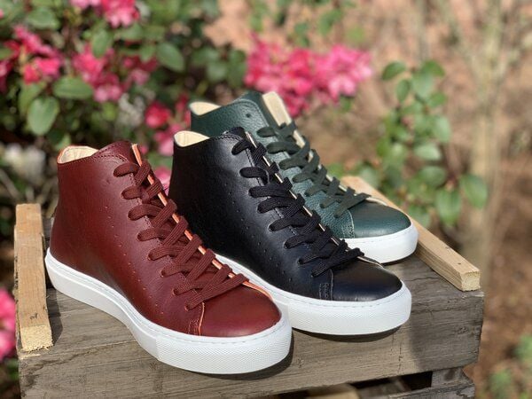 b.y.r.d. Sneaker vegetabil gegerbtes chromfreies Leder -Yoko von b.y.r.d.