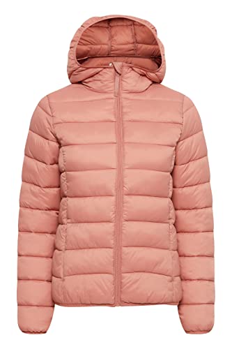 b.young BYBELENA Damen Steppjacke Übergangsjacke Jacke mit Kapuze und Reißverschluss Puffer-Jacke Normale Länge, Größe:36, Farbe:Old Rose (171518) von b.young