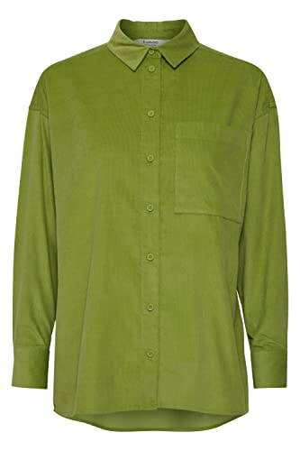 b.young - BYDINIA Loose Shirt - Shirt - 20812196, Größe:40, Farbe:Spinach Green (160439) von b.young